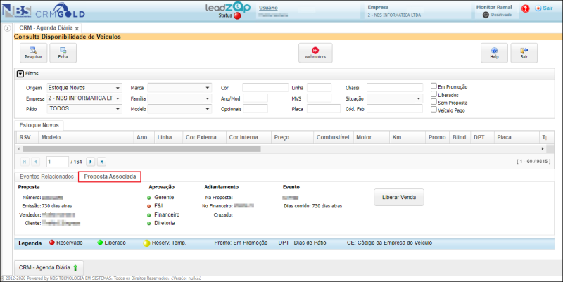 CRM Gold - Controle de Leads - Agenda - Form CRM Agenda Diaria - Botao Vericulos - Form Consulta Disponibilidade de Veiculos - Aba Proposta Associada.png