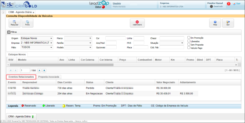 CRM Gold - Controle de Leads - Agenda - Form CRM Agenda Diaria - Botao Vericulos - Form Consulta Disponibilidade de Veiculos - Aba Ev Relacionados.png