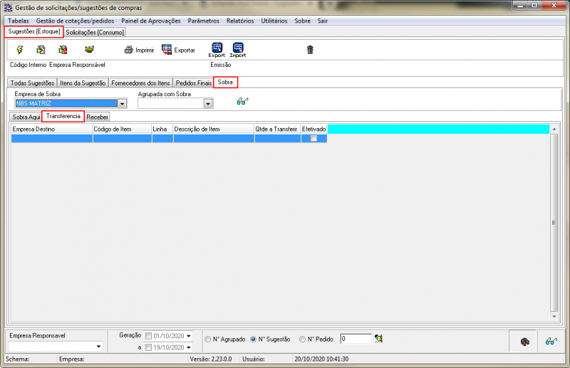 PedCentral - Solicitacoes (Estoque) - Aba Sobra - Transferencia.png