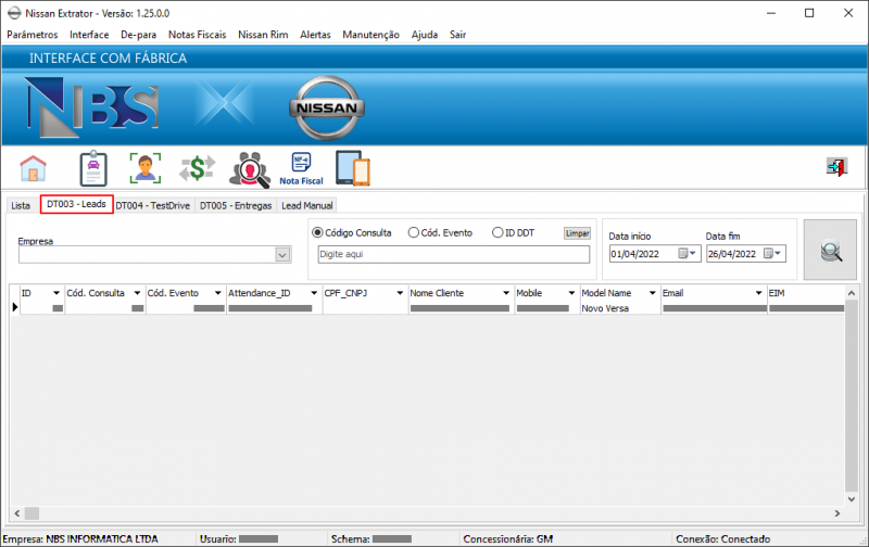 Nisssan Extrator - Botao Integracao DDT - Aba DT003-Leads.png