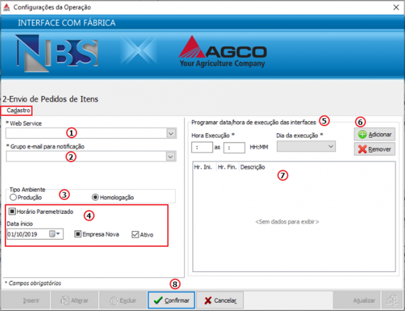 Extrator AGCO - Configuracao - Cruzamento Empresa x Operacao - Configuracao - Aba Cadastro 1.png