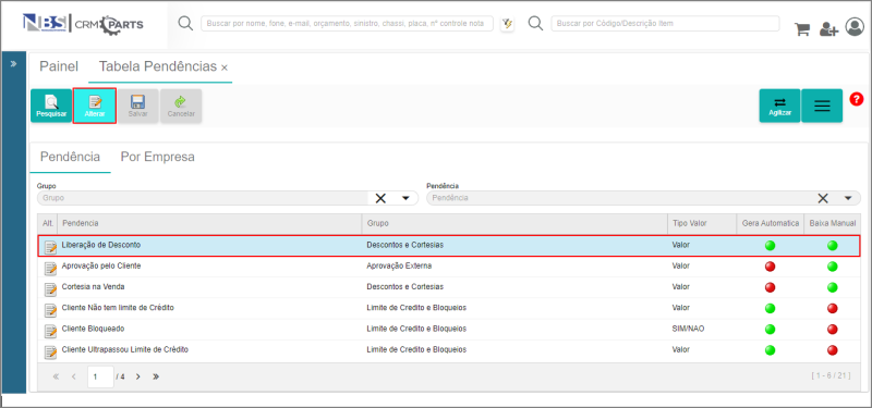 CRM Parts - Tabelas - Clientes - Tabela de Pendências - Aba Pendência - Botão Altera.png