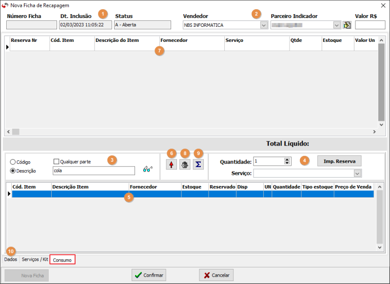 NBSRecap - Ficha - Nova Ficha - Form Nova Ficha de Recapagem - Aba Consumo1.png